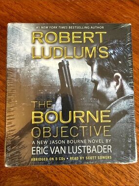 Robert Ludlum's The Bourne Objective - abridged audio book on CD, approx 6 hr